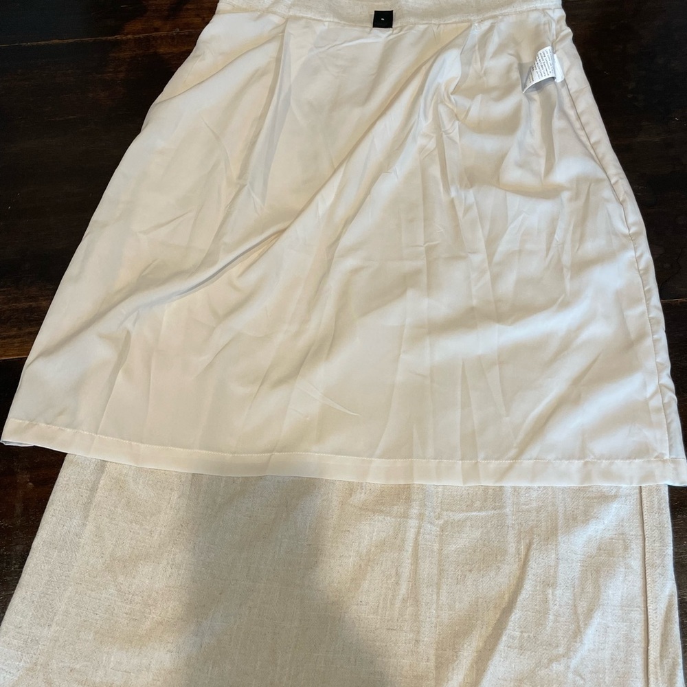 Chic Beige Button-Down Midi Skirt - image 6